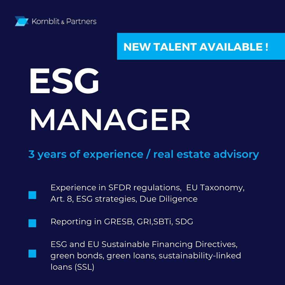 ESG manager