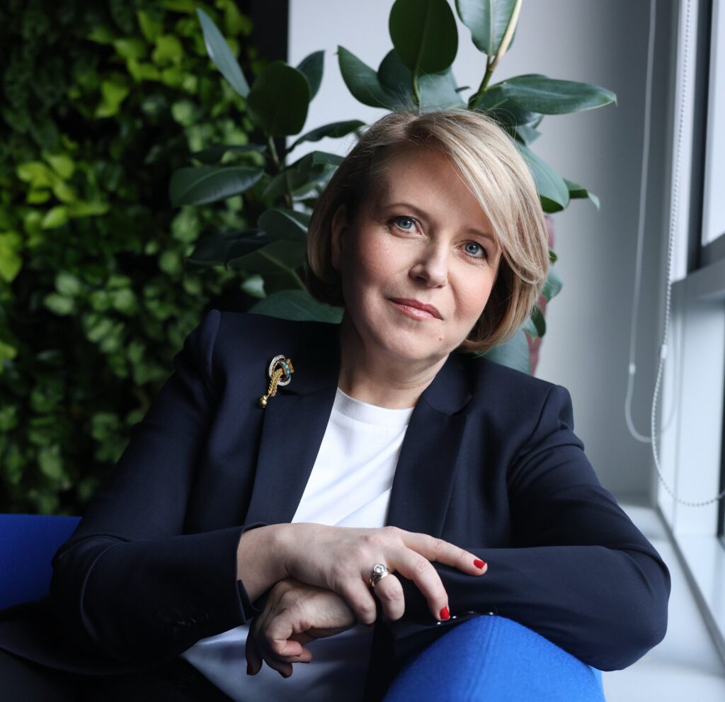 Aleksandra Karasińska, Dyrektorka Fundacji RASP, dziennikarka, wieloletnia redaktorka naczelna Forbes Women Polska