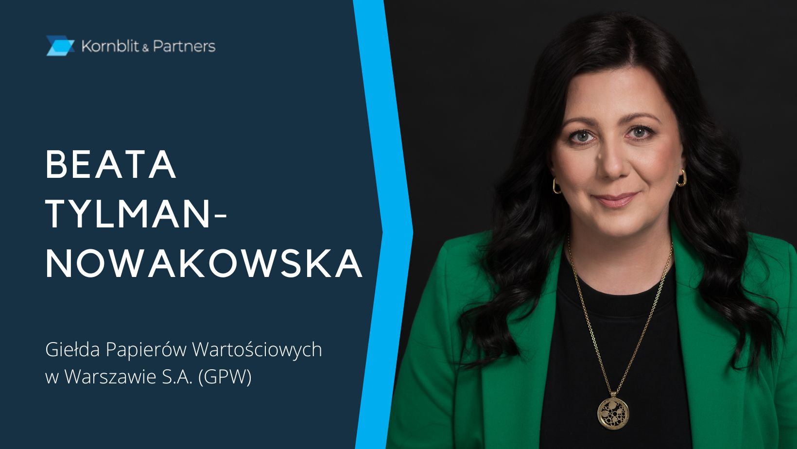 Beata Tylman - Nowakowska wywiad Kornblit Talks